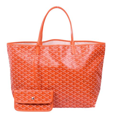 goyard backpack orange|Goyard saint louis tote bag.